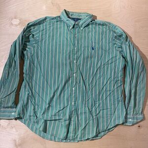 Ralph Lauren Classic Fit Button Uo Shirt XXL (BL)